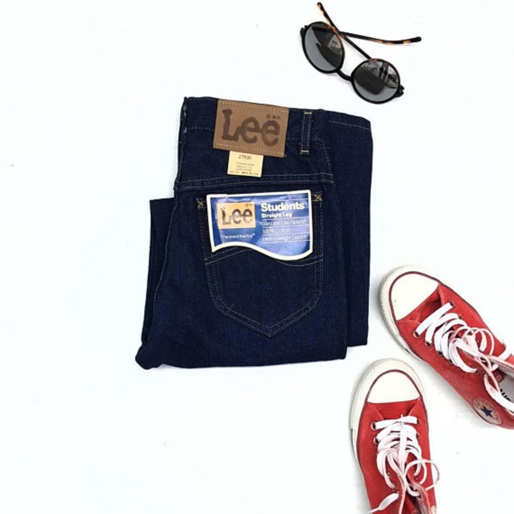 RARE 1970s Lee w25" Jeans students straight